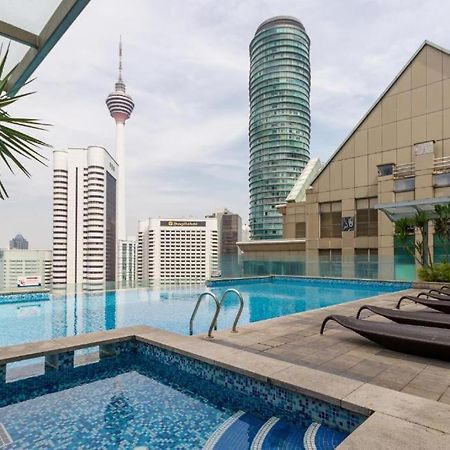 Cozy Super King Bed Studio Walking To Petronas Klcc Kuala Lumpur Exteriör bild